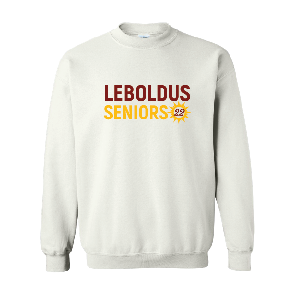 LeBoldus Seniors Crewneck Sun Logo